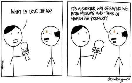 Lovejihad Cartoon