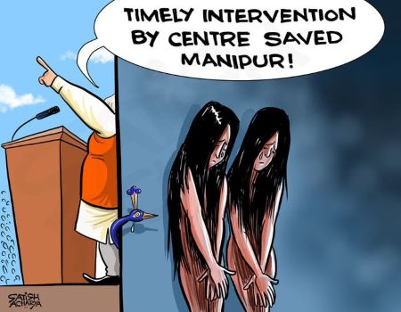 Manipur Cartoon