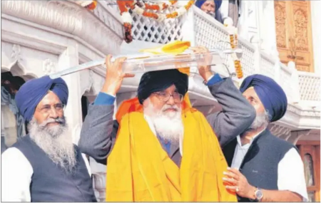 Parkash Badal Honoured