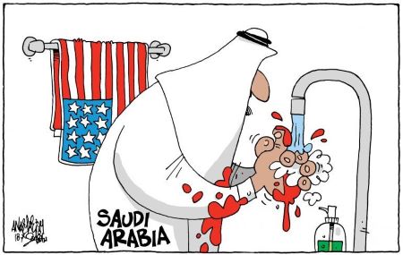 U S Saudi Arabia Cartoon